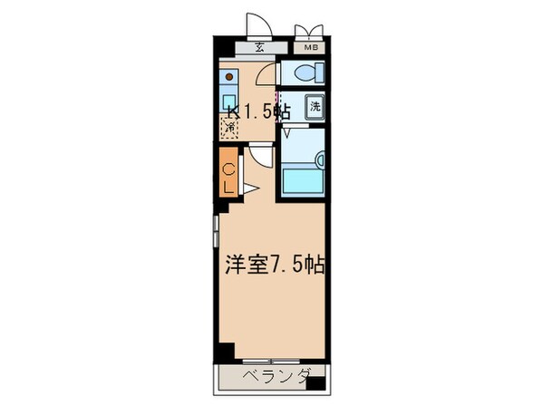 クレアールかがみの物件間取画像